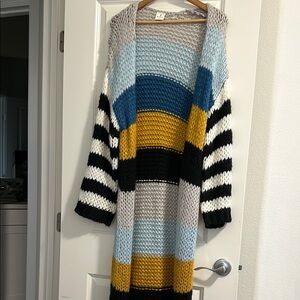 Multicolor Striped Women's Sweater
